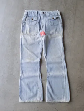 1970S FLARED REPAIRED BUSH PANTS