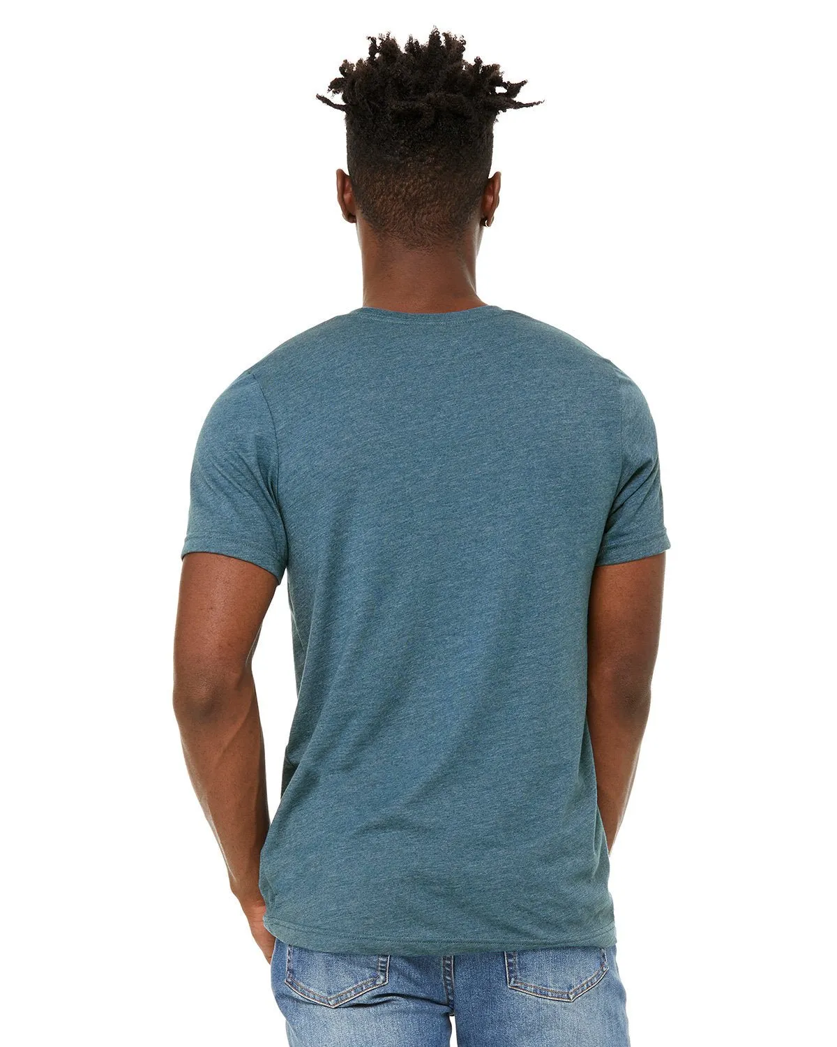 3301C-Bella   Canvas-HTHR DEEP TEAL