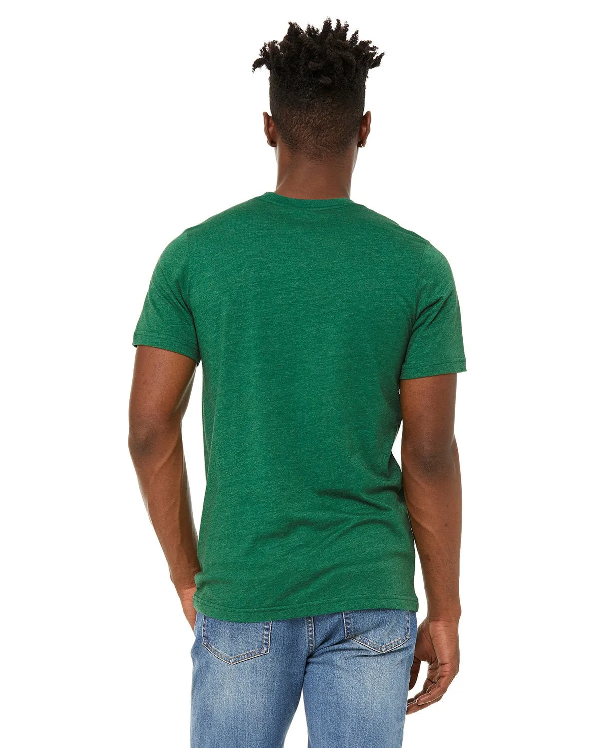 3301C-Bella   Canvas-HTHR GRASS GREEN