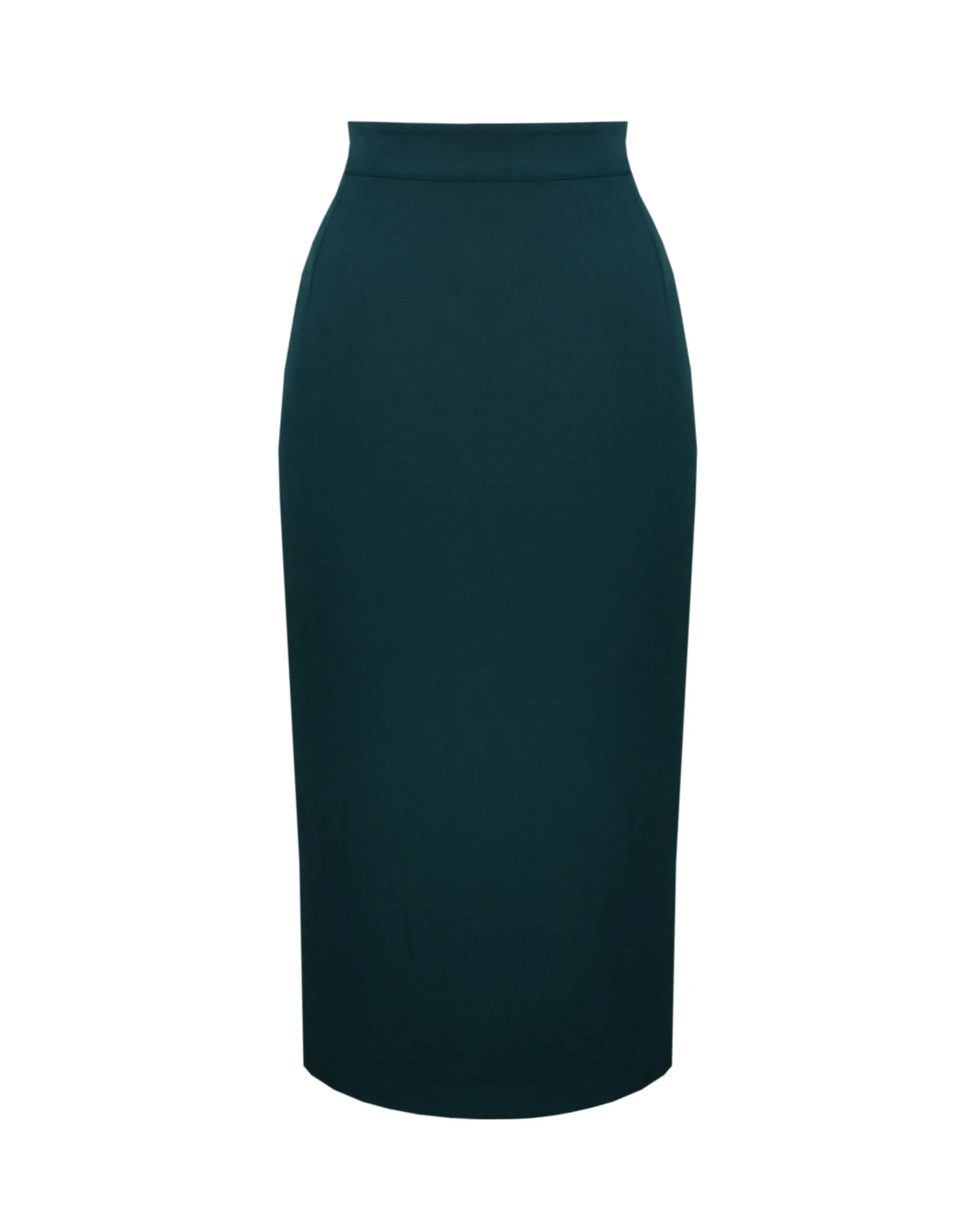 50s Perfect Pencil Skirt - Racing Green