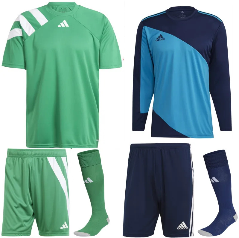 ADIDAS FORTORE 23 PREMIUM KIT BUNDLE GREEN WHITE