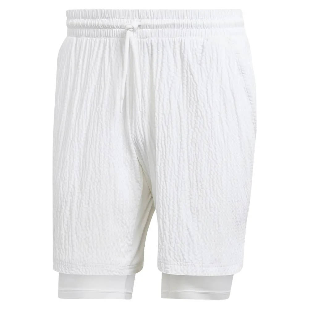 adidas Men's Pro 2N1 Short - White