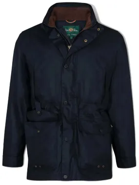 ALAN PAINE Fernley Field Coat - Mens Waterproof - Navy