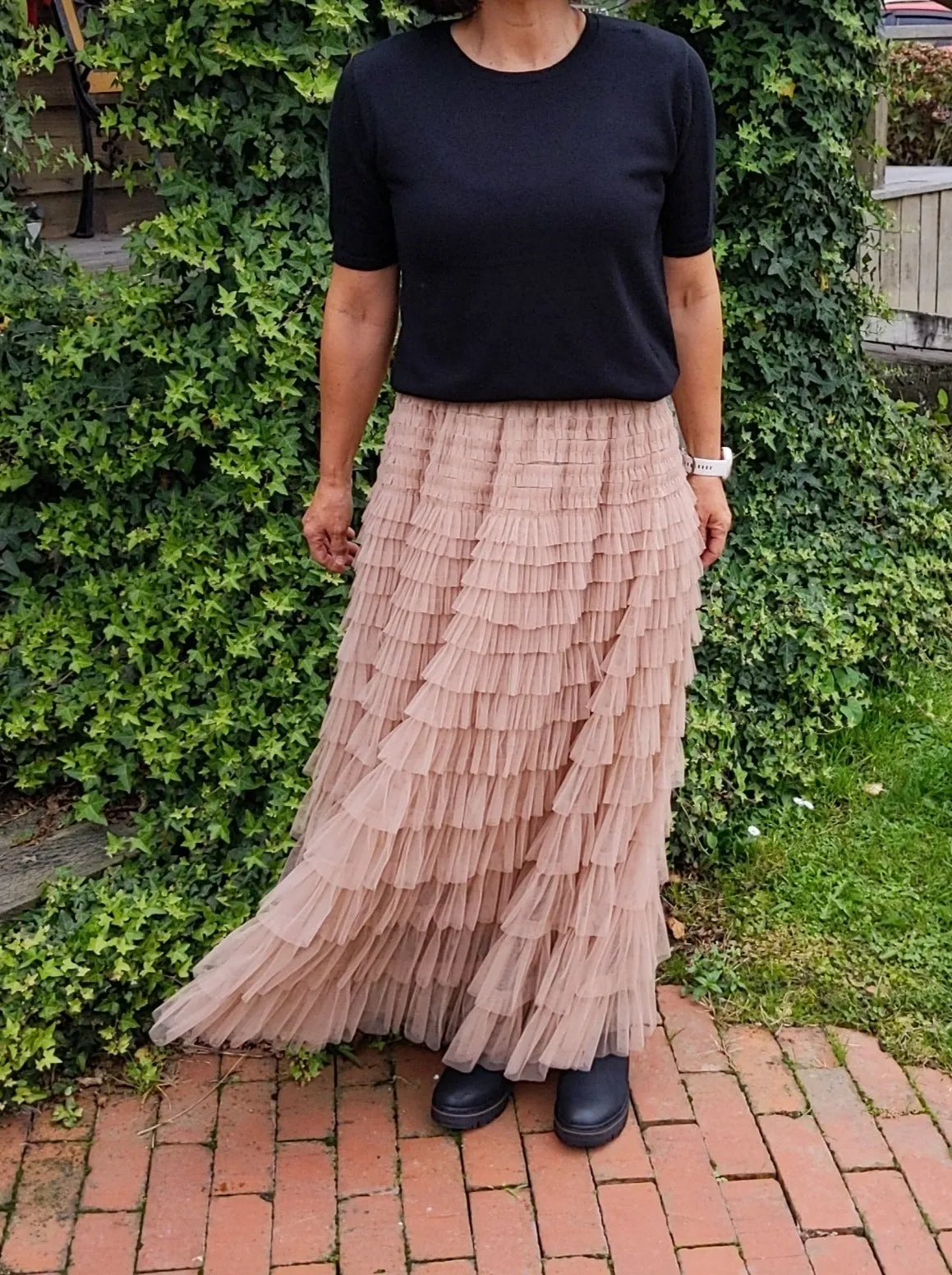 Angelina Tulle Skirt - Neutrals