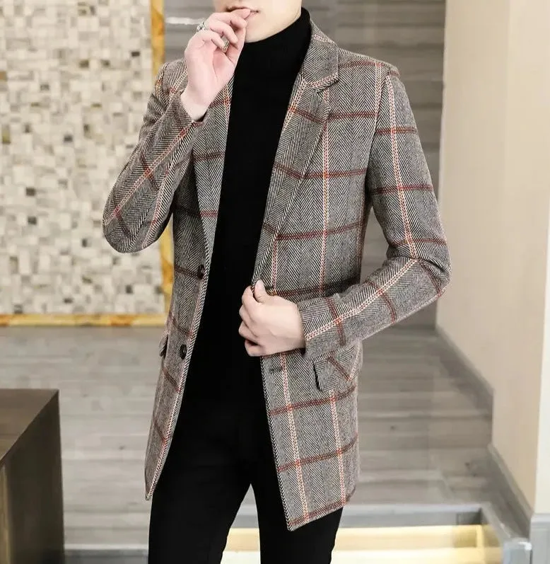 Antonios British Style Coat Men