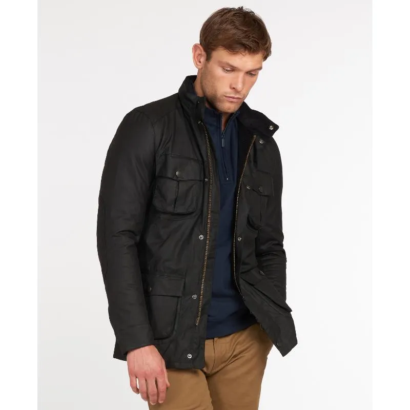 Barbour Corbridge Mens Wax Jacket - Black