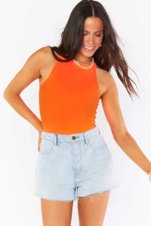 Best Bodysuit Neon Orange