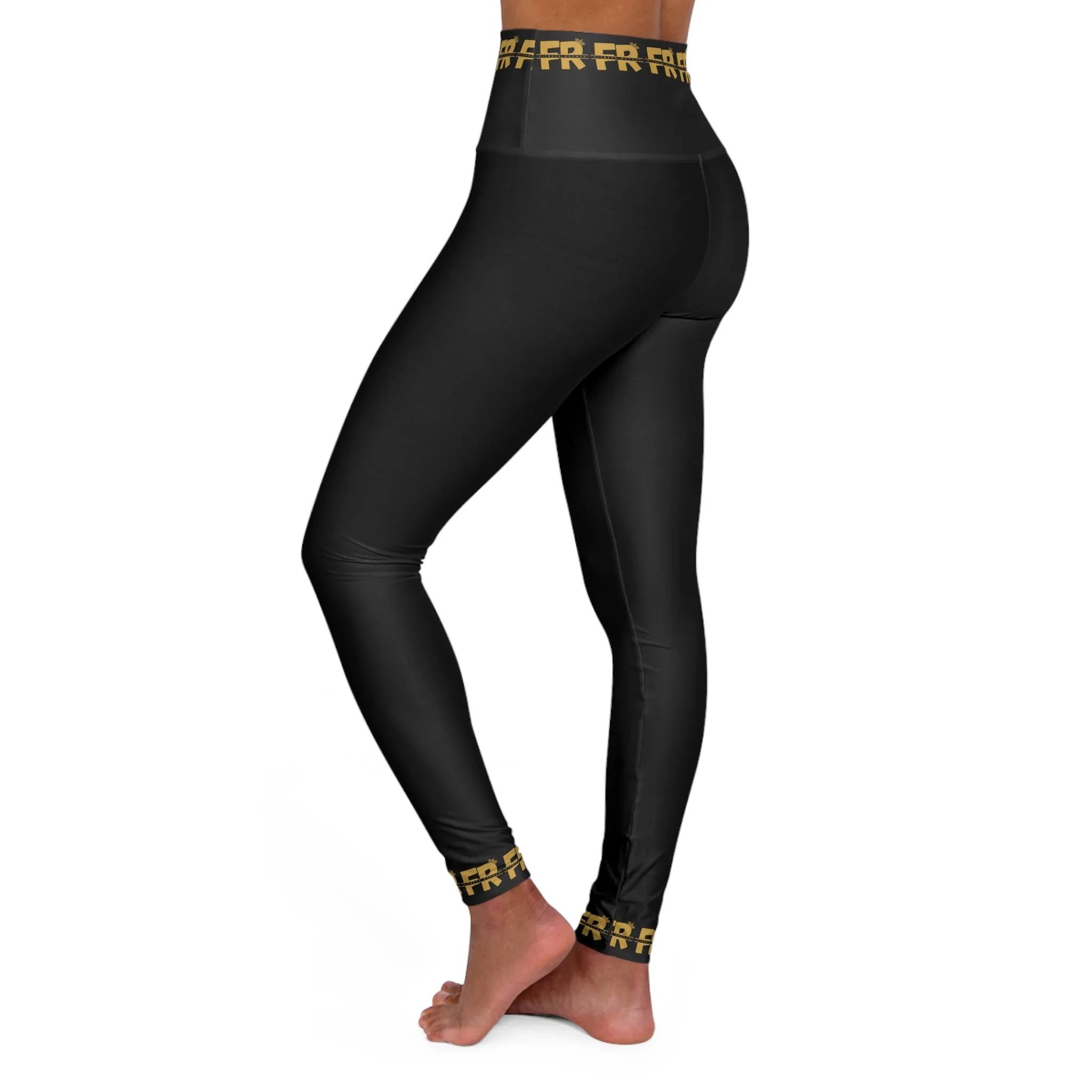 Black Gold High Waisted Yoga Leggings | High Waisted Yoga Leggings for the Perfect Fit! | High Waisted Yoga Leggings for Ultimate Comfort