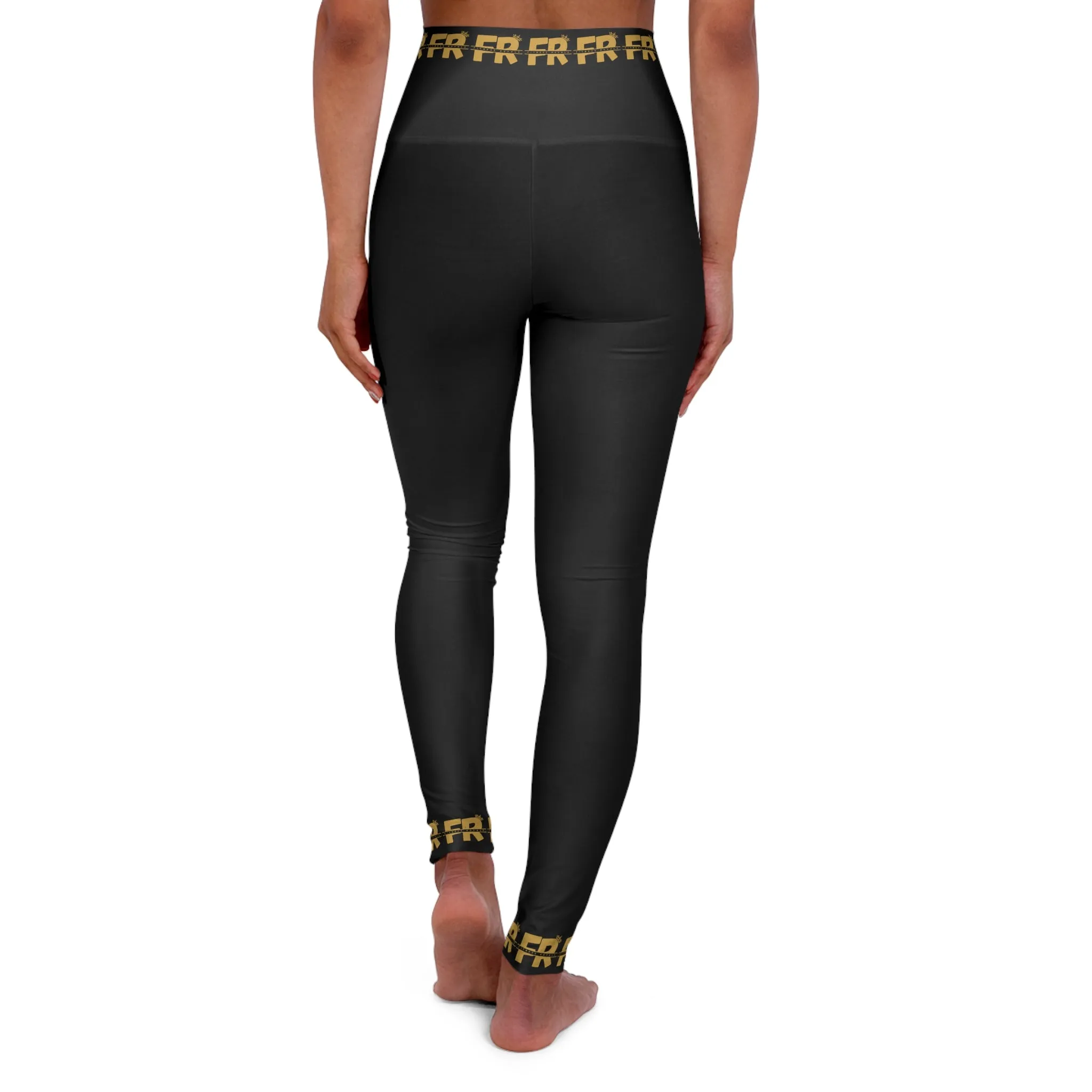 Black Gold High Waisted Yoga Leggings | High Waisted Yoga Leggings for the Perfect Fit! | High Waisted Yoga Leggings for Ultimate Comfort