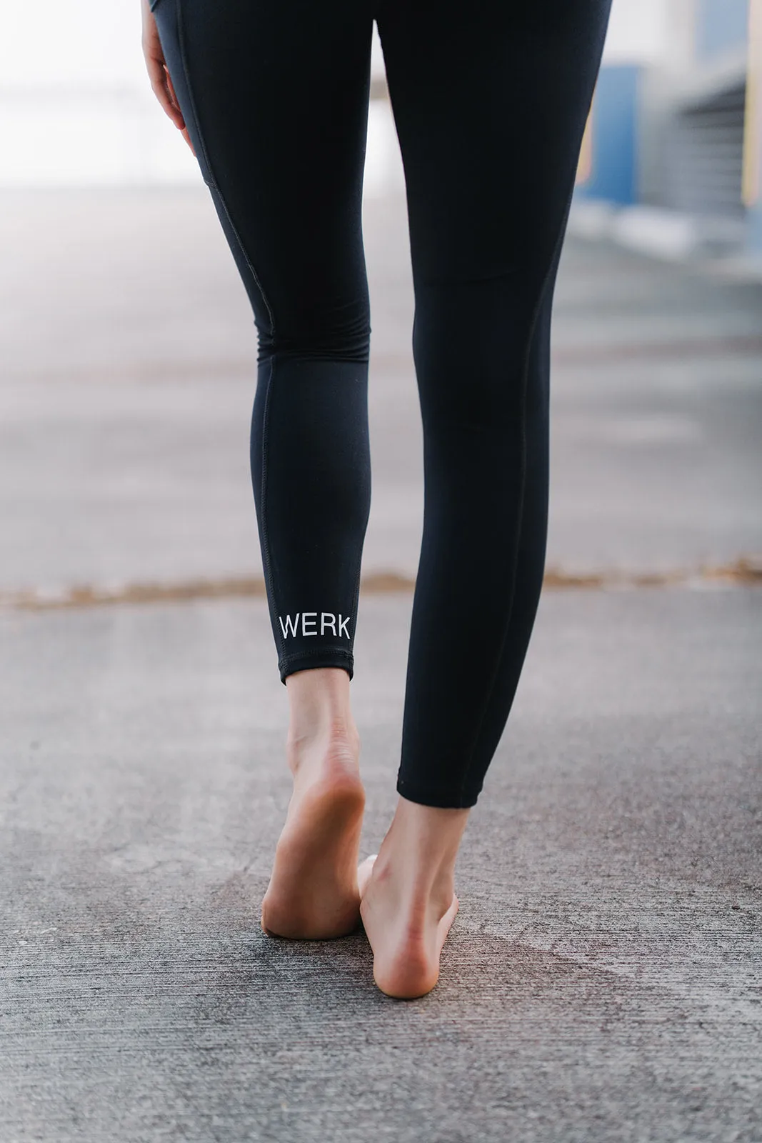 Black High Waisted Pocket Legging