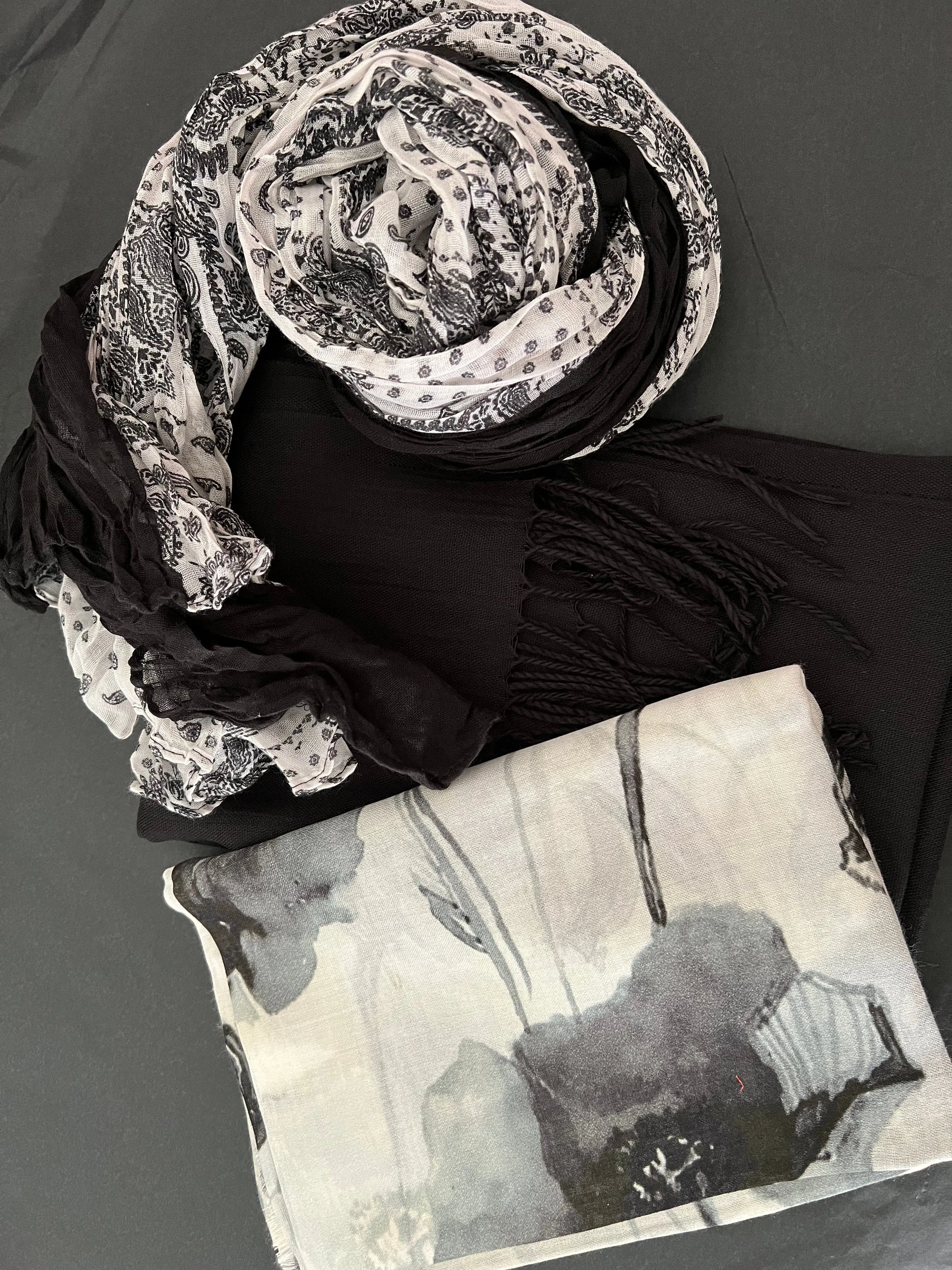 Black Scarf Bundle