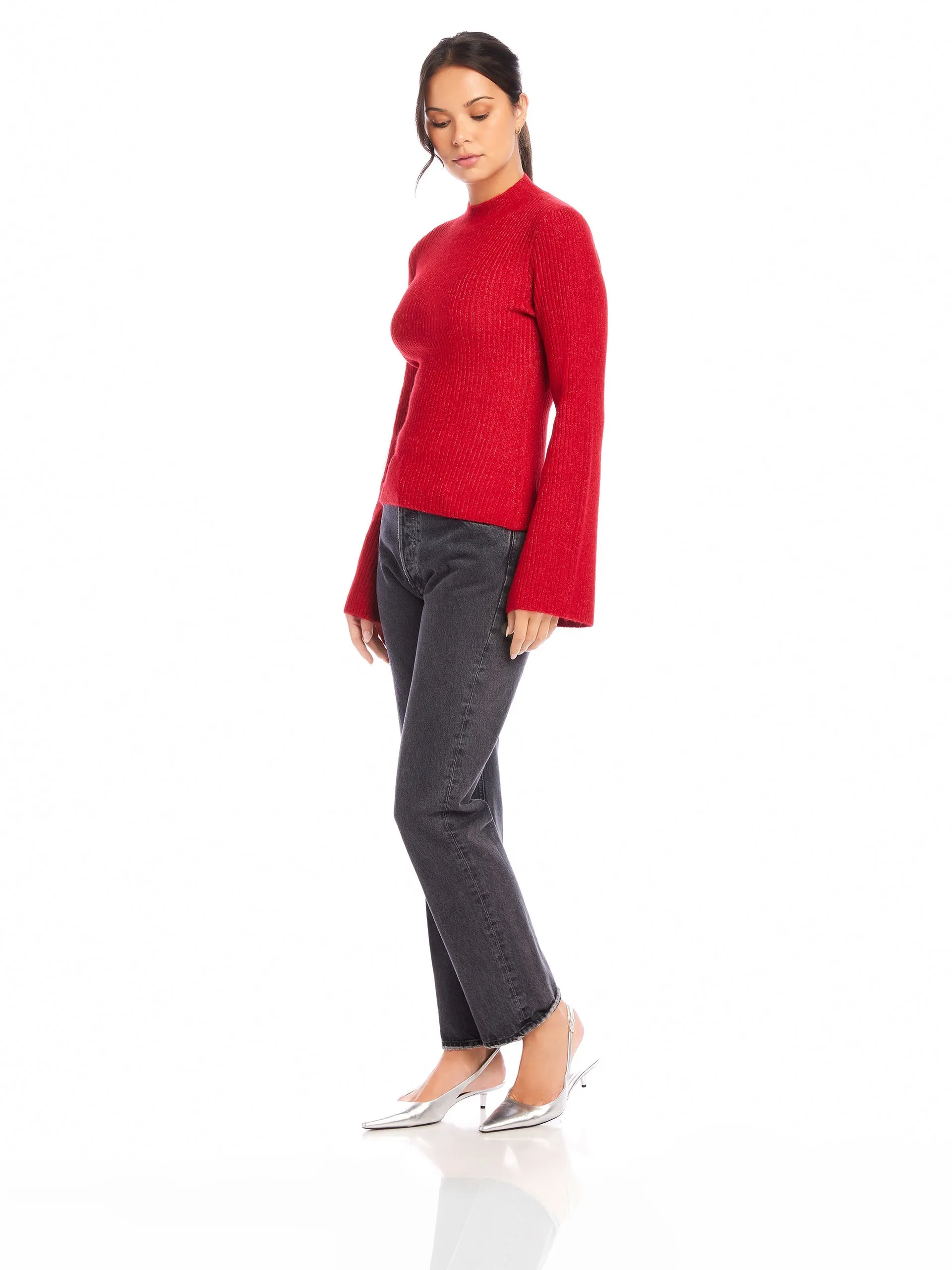 Brielle Flare Sleeve Sweater