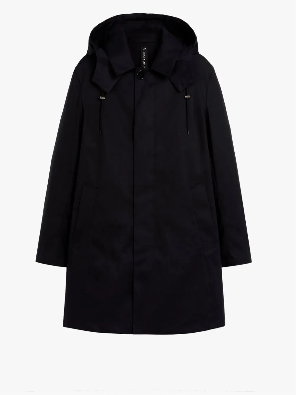 CAMBRIDGE HOOD RAINTEC COTTON COAT | BLACK | GMC-111