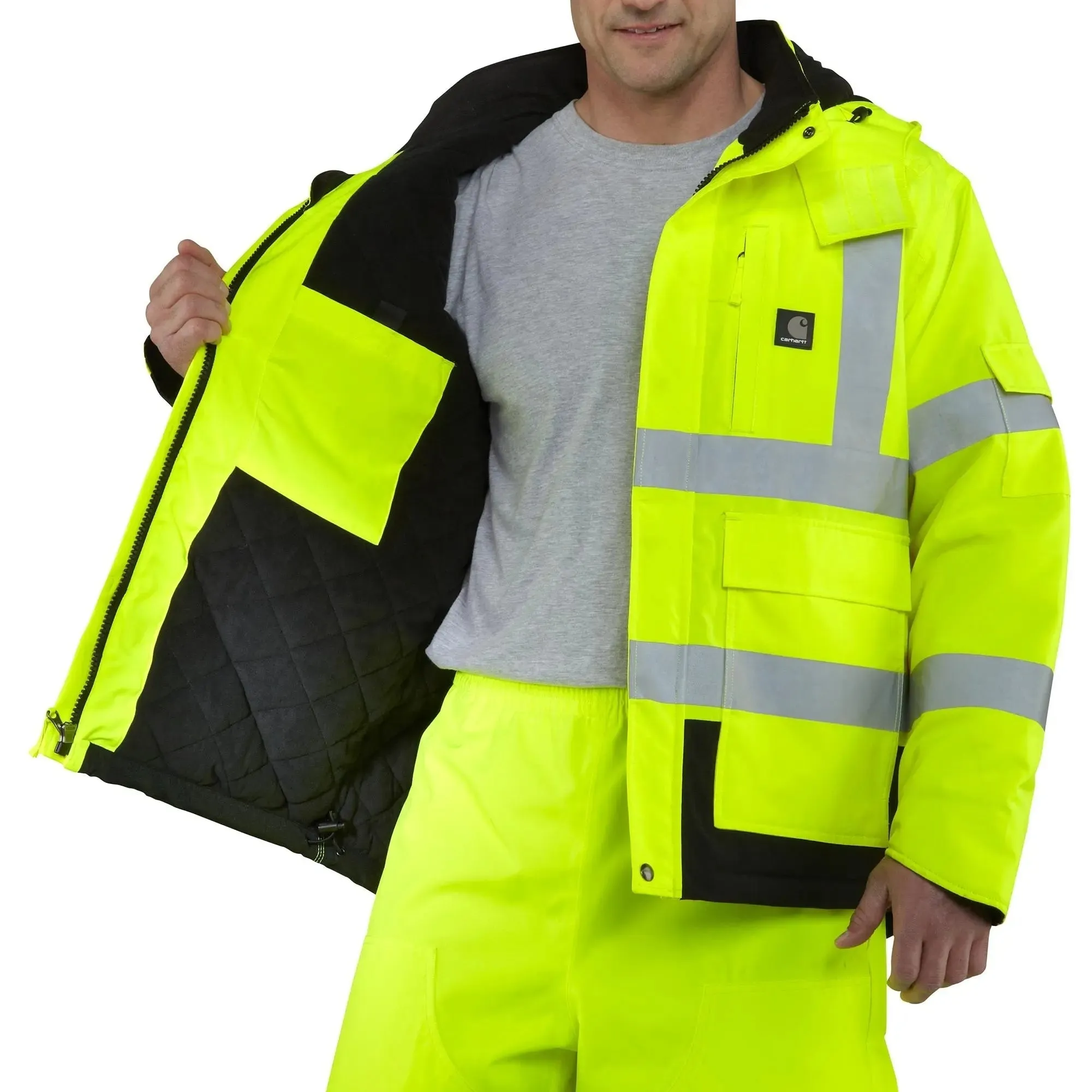 CARHARTT - High Visibility Waterproof Class 3 Sherwood Jacket