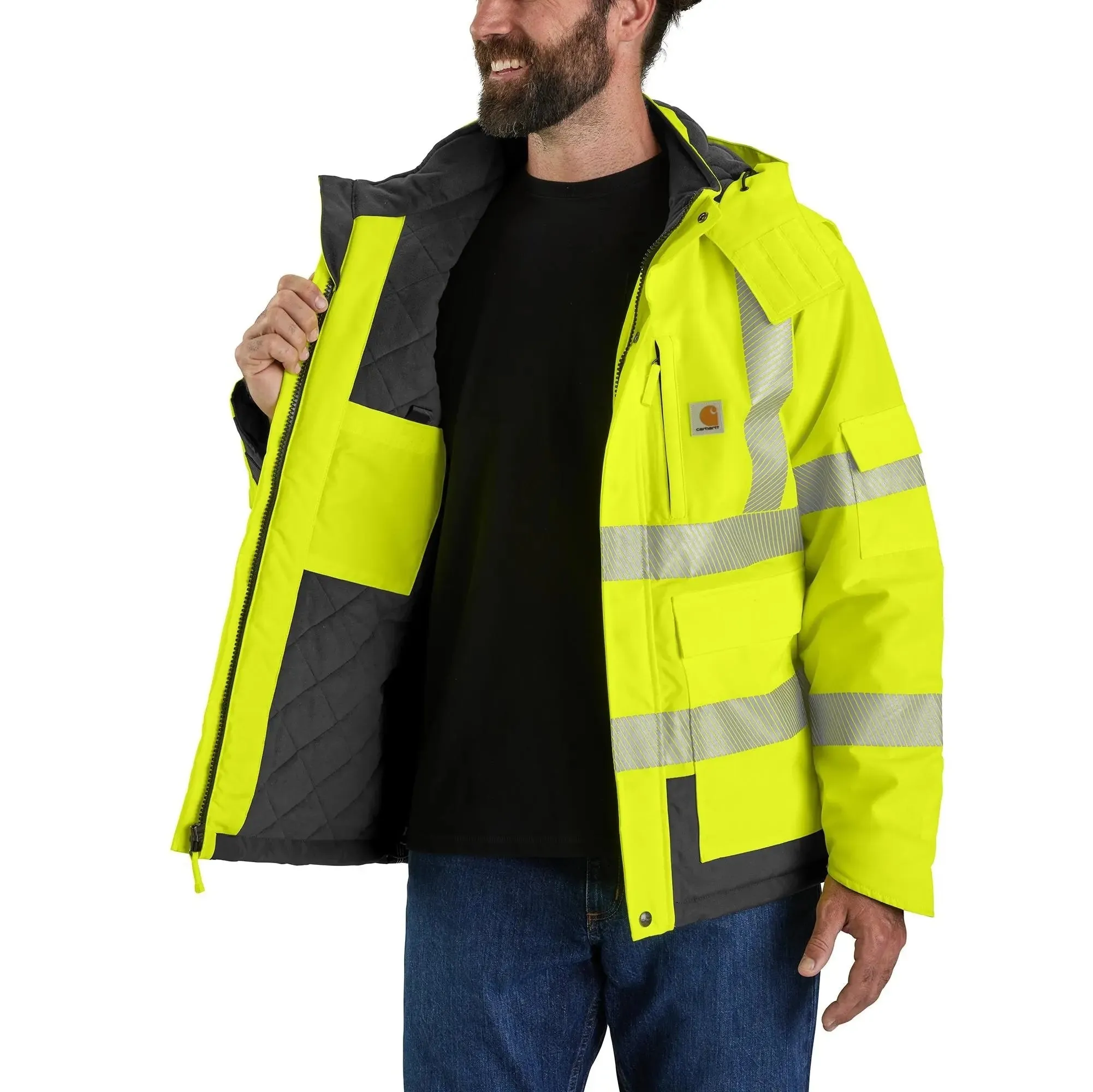 CARHARTT - High Visibility Waterproof Class 3 Sherwood Jacket