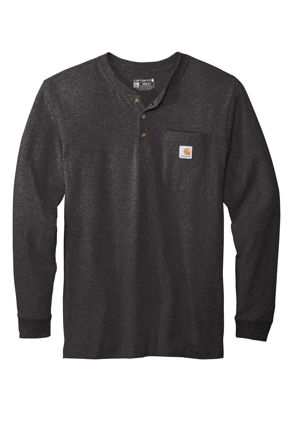 Carhartt Long Sleeve Henley T-Shirt CTK128