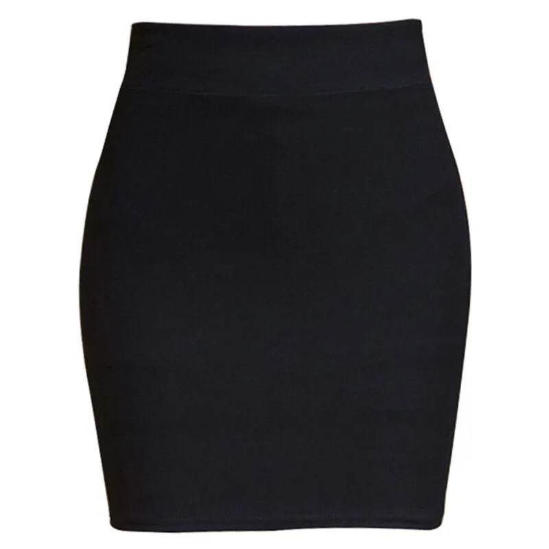 Casual Slim Black Skirt SD00790