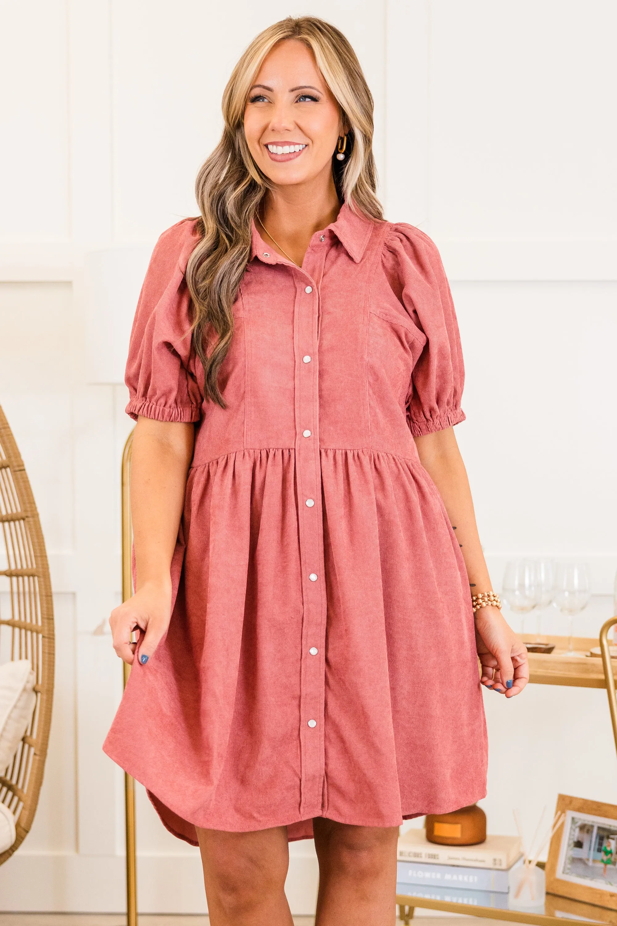 Chase Your Dreams Dress, Rose