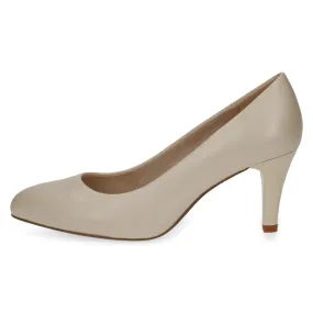 Chic Show Cream Stiletto Pumps