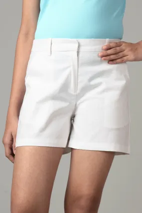 Classic Plain Shorts For Girls