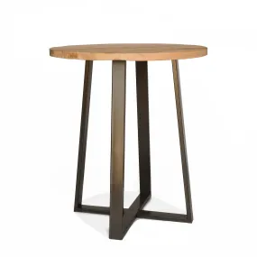 Criss Cross Round Pub Table