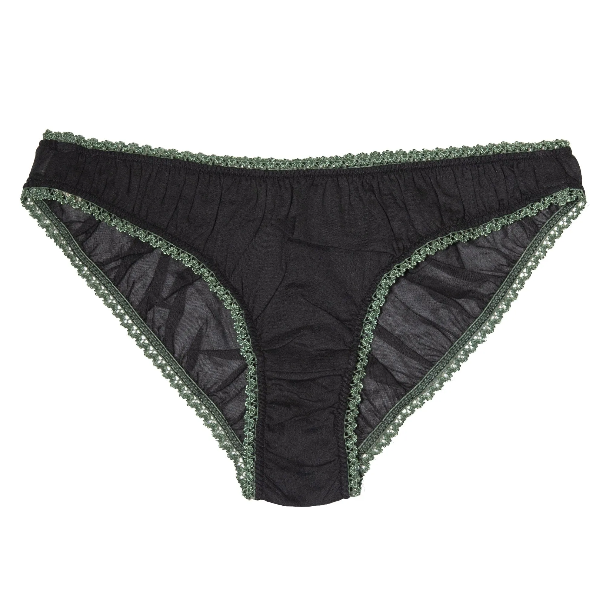 Culotte Germaine Noir/Olive