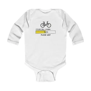 Cycling Skill Loading Infant Long Sleeve Bodysuit