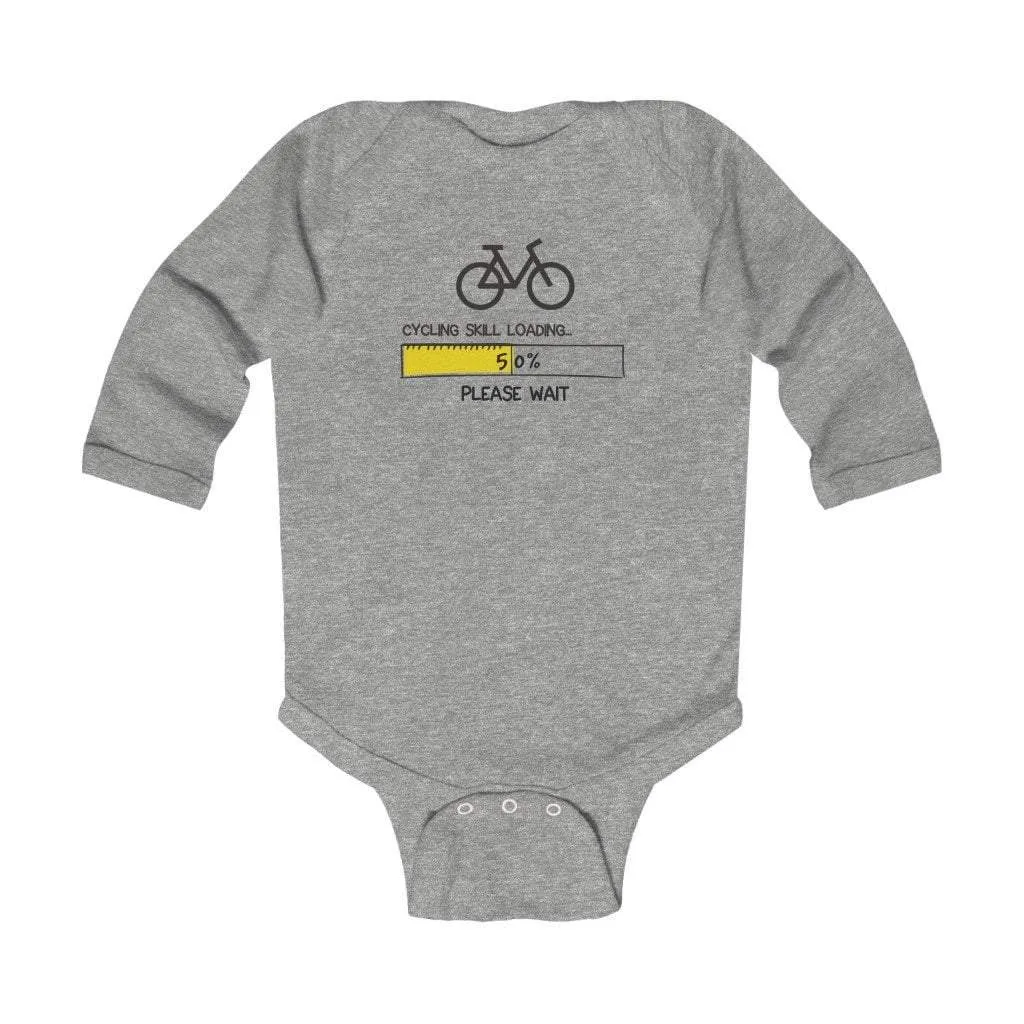 Cycling Skill Loading Infant Long Sleeve Bodysuit