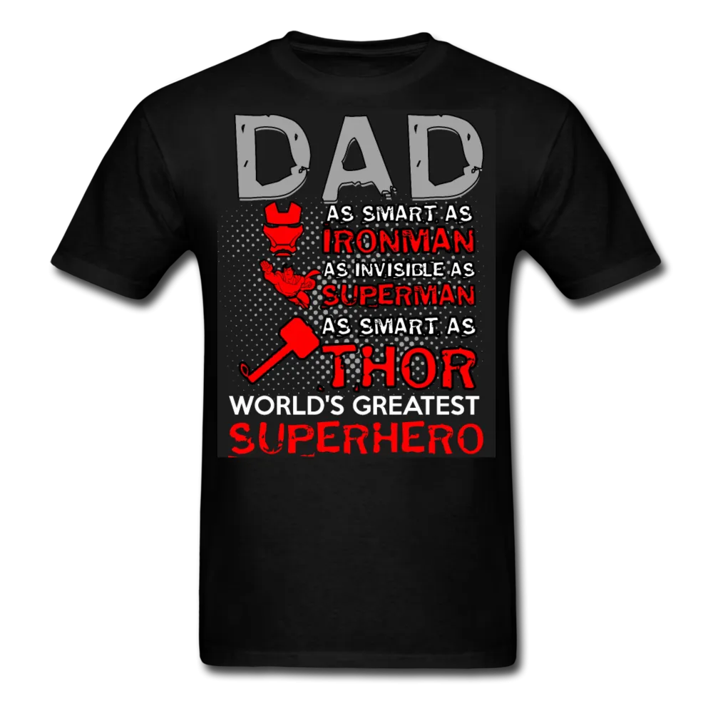 Dad World's Greatest Superhero Men's T-Shirt