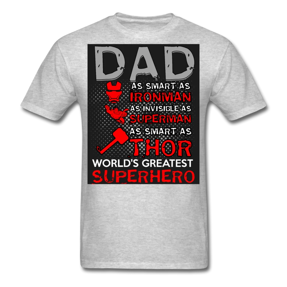 Dad World's Greatest Superhero Men's T-Shirt