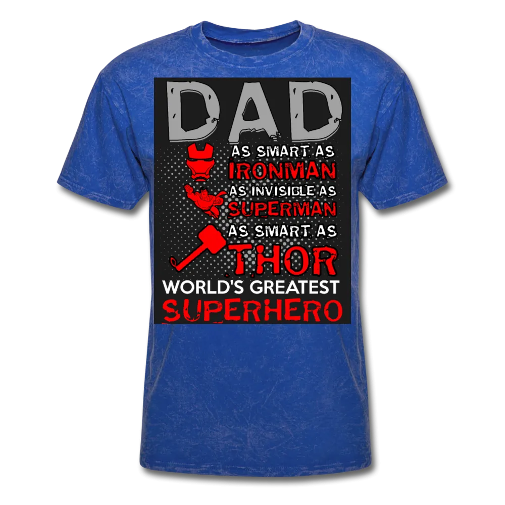 Dad World's Greatest Superhero Men's T-Shirt