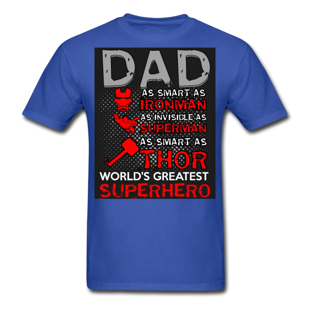 Dad World's Greatest Superhero Men's T-Shirt