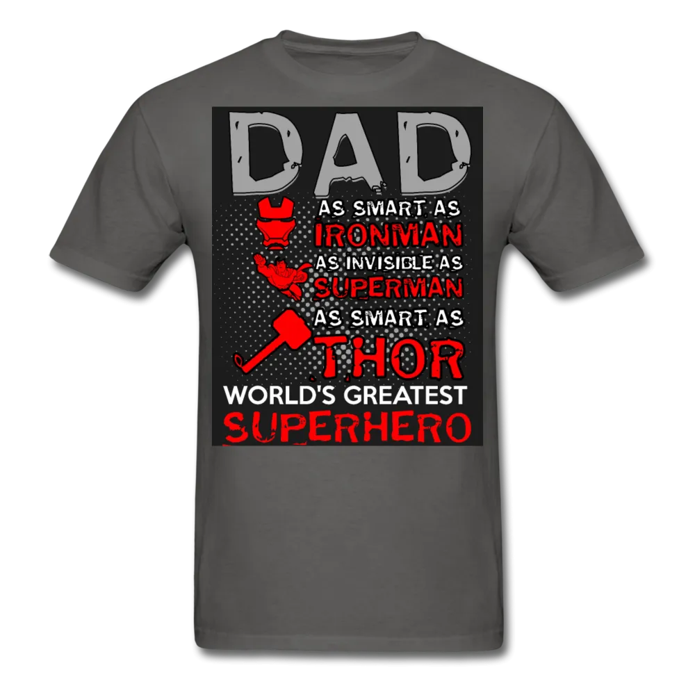 Dad World's Greatest Superhero Men's T-Shirt