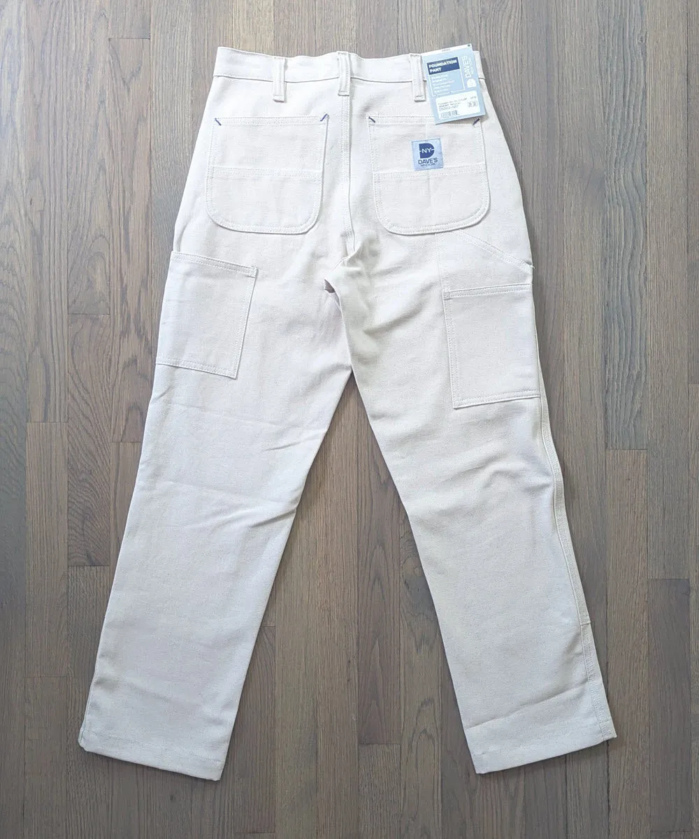 Dave's New York Foundation Pant (Double Front) - Natural