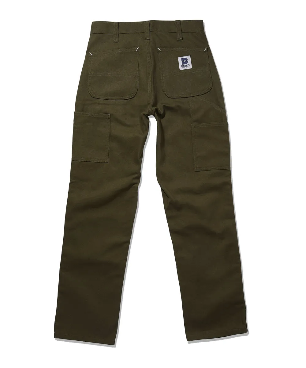 Dave's New York Foundation Pant (Double Front) - Olive