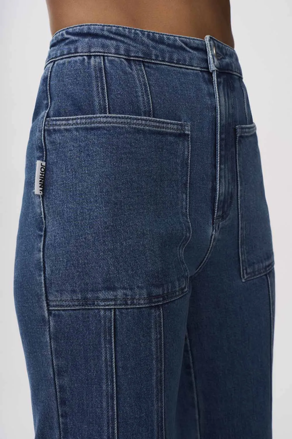 Della Denim Wide Leg Jean | Final Sale - Blue Wash