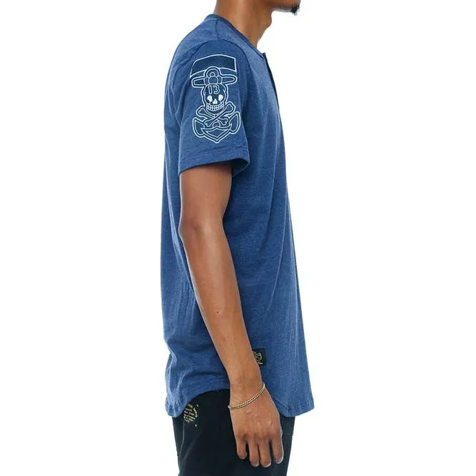 Dice Henley French Blue