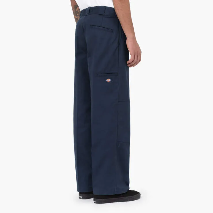 Dickies Loose Fit Double Knee Work Pants- 85283-DARK NAVY