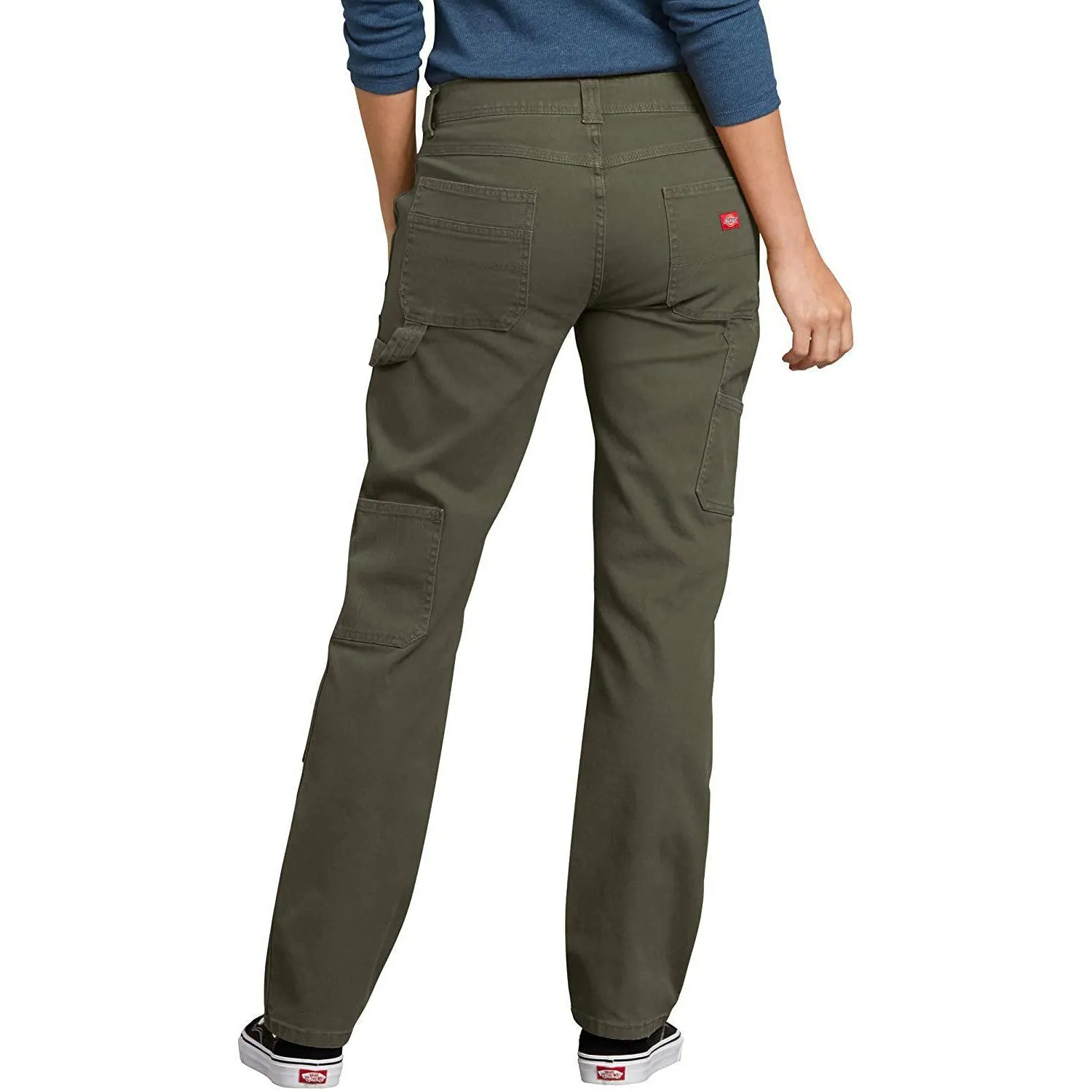 Dickies Women's Stretch Duck Double Front Carpenter Pant