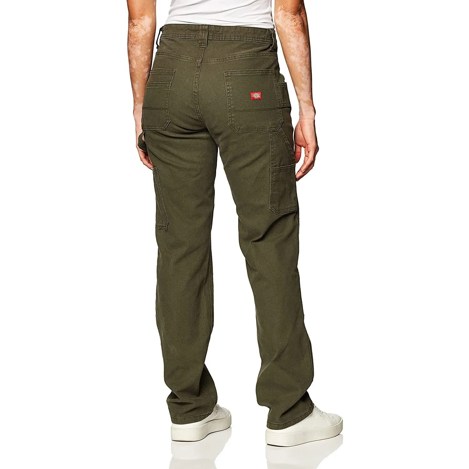 Dickies Women's Stretch Duck Double Front Carpenter Pant