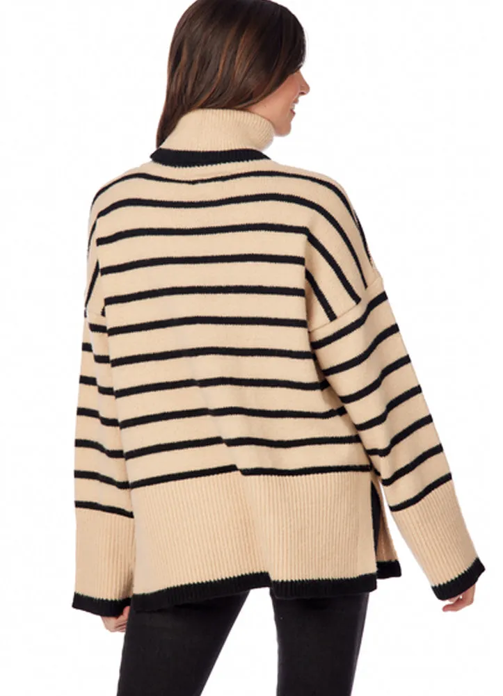 Dunn Striped Sweater TN by Mud Pie