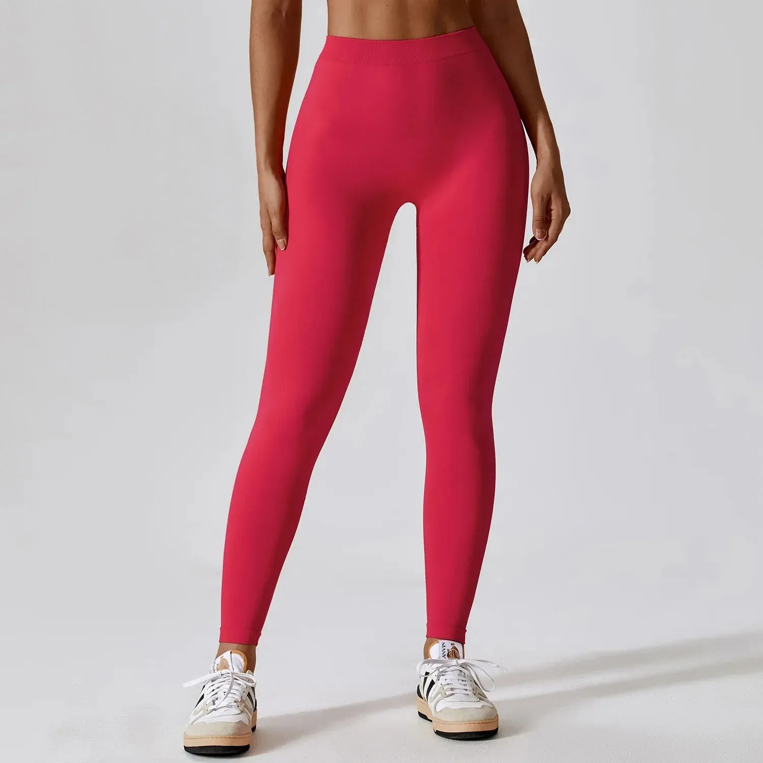 Dynamic Sessions Performance Sports Leggings for Women - Seamless Push Up Running Training