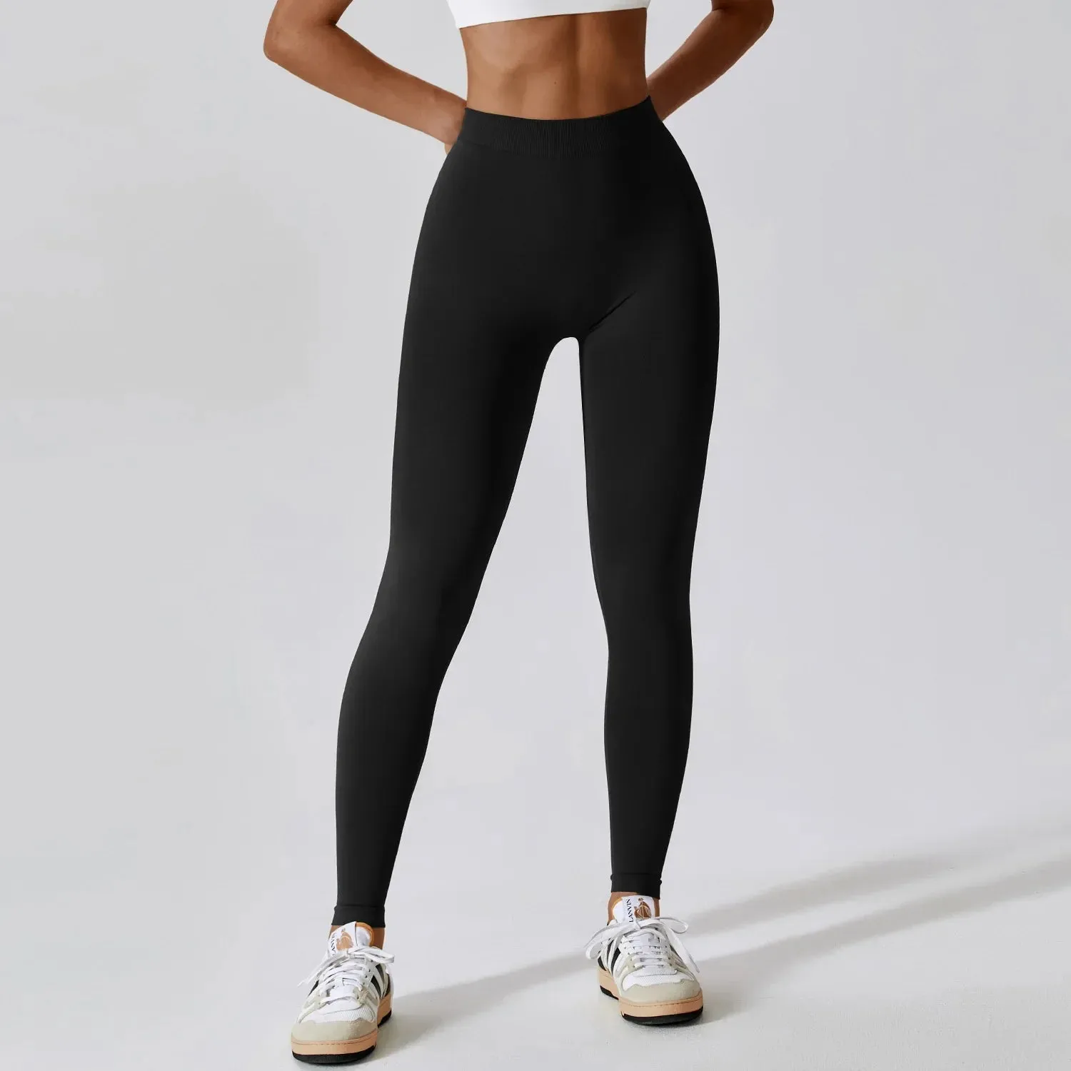 Dynamic Sessions Performance Sports Leggings for Women - Seamless Push Up Running Training