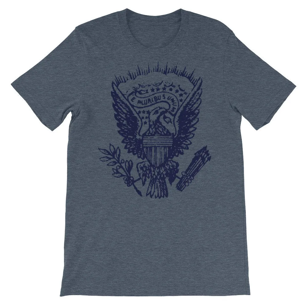 E Pluribus Unum Seal Unisex Vintage Graphic T-Shirt