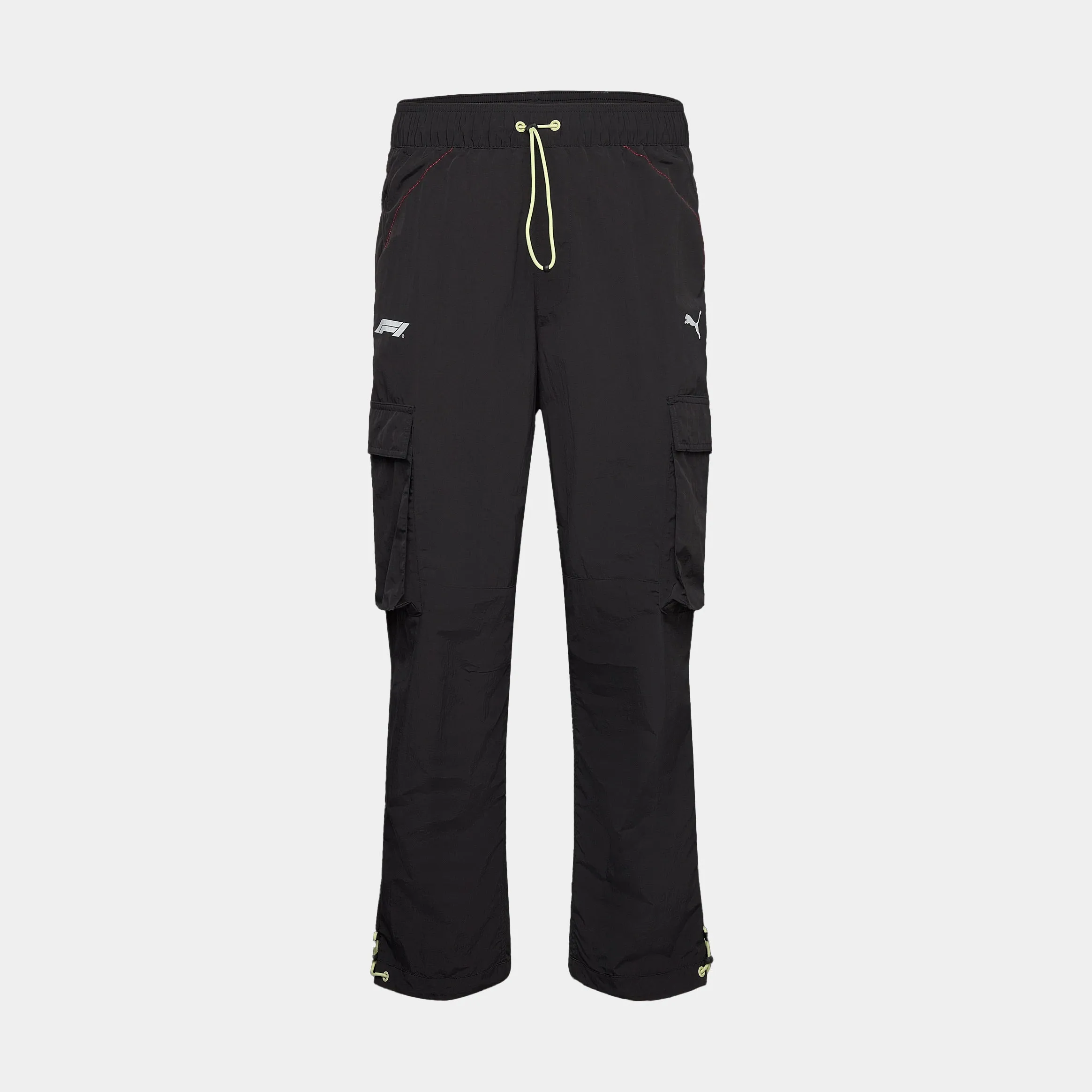 F1 Motorsport Statement Mens Track Pants (Black/Red)