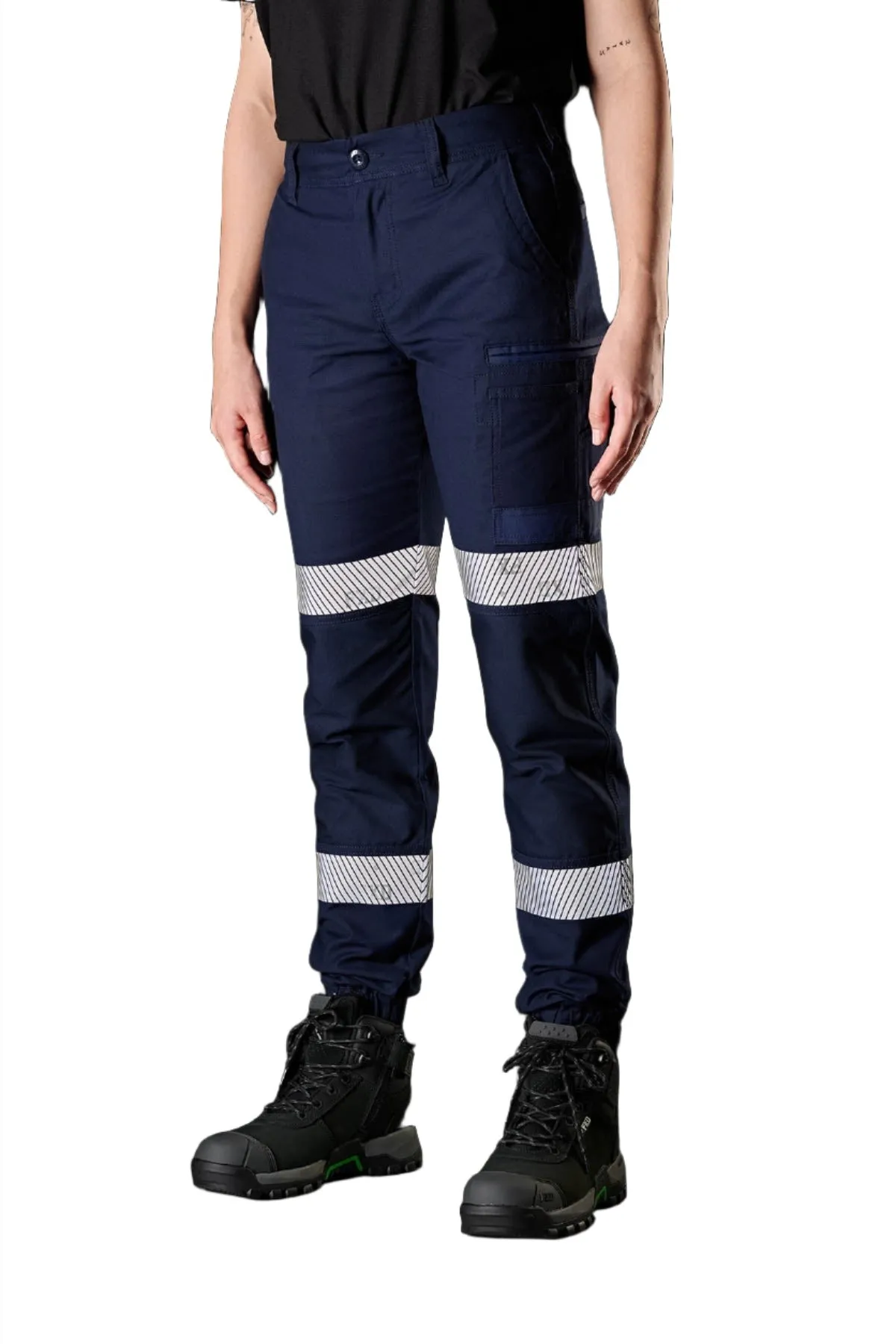 FXD Workwear Refelctive Cuffed Work Pants (WP4WT)