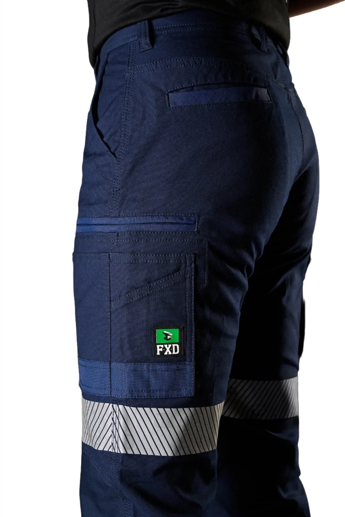 FXD Workwear Refelctive Cuffed Work Pants (WP4WT)