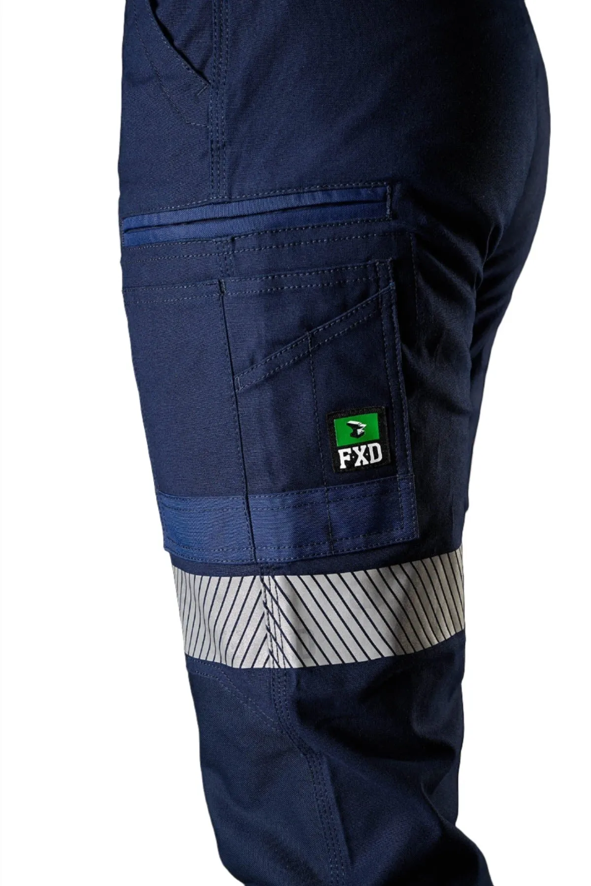 FXD Workwear Refelctive Cuffed Work Pants (WP4WT)