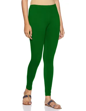 Green Rupa Cotton Leggings for Woman