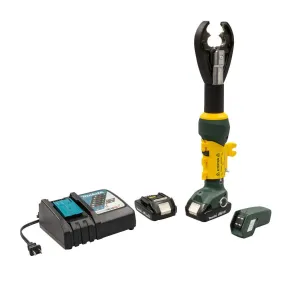 Greenlee EK425LXRDBG11 EK425LXR 6 Ton, D3/BG Profile Remote Crimper, 2.0Ah Battery, 120V Charger 